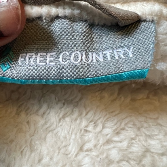 Free Country Womens Faux Fur Vest Size XL Soft Sleeveless Zip Pockets White - Picture 13 of 14